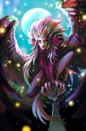 Eda the Owl Lady Digital